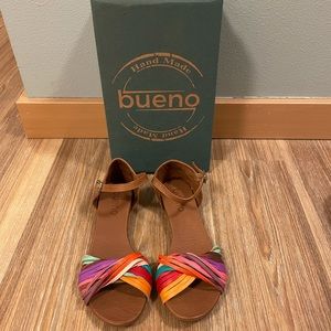 Bueno Cara Bright Multi colored Sandals